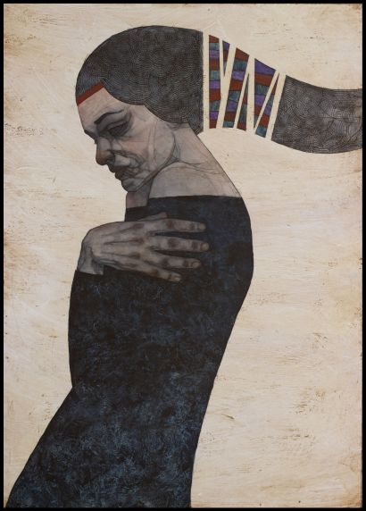 Abbraccio 25 1016 - a Paint Artwork by FABI